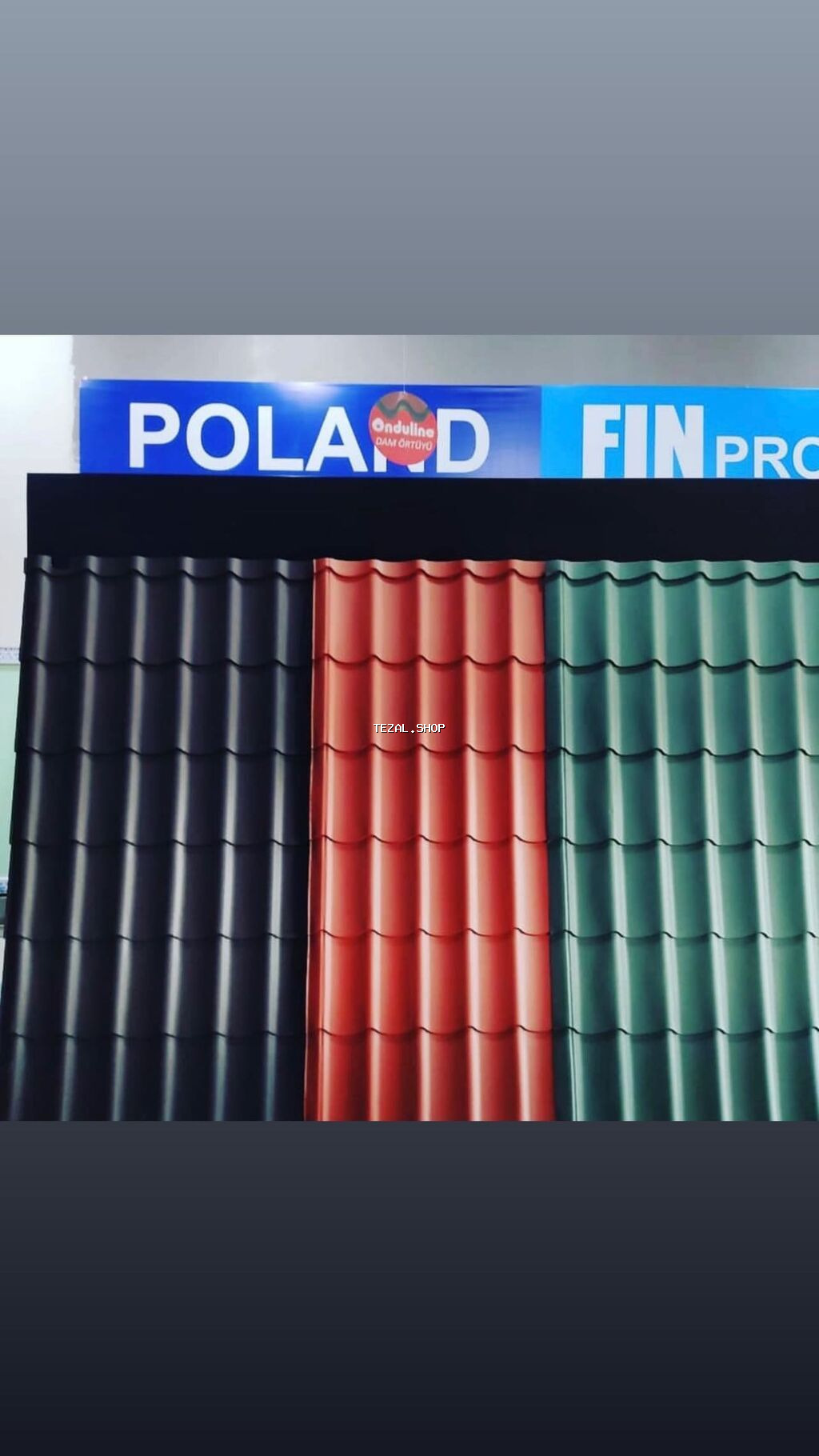 Her novde qalinligda profnastil cerepitsa ve aksesuarlarin istedyiniz - şəkil 5