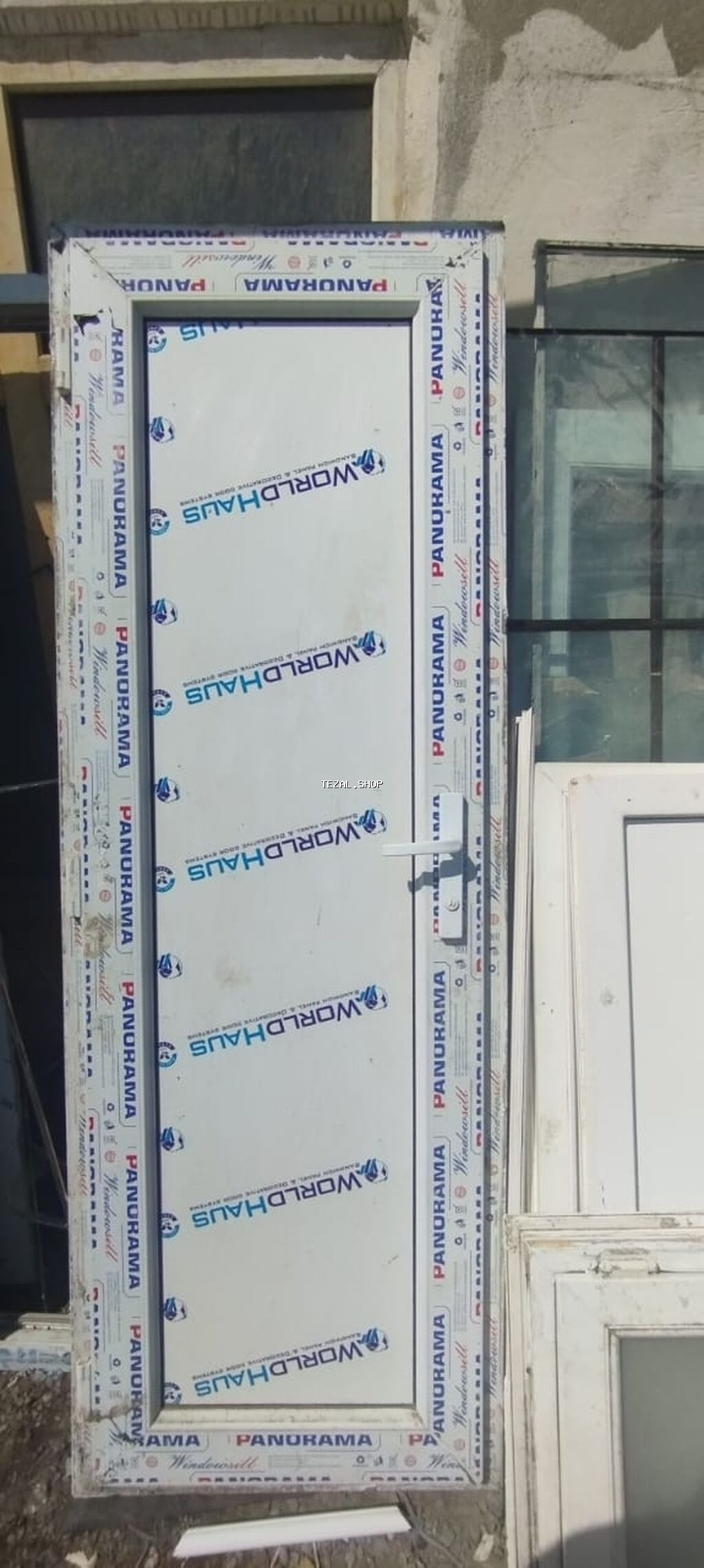 PVC qapı və pəncərə blokları - Material: PVC/profil (Panorama