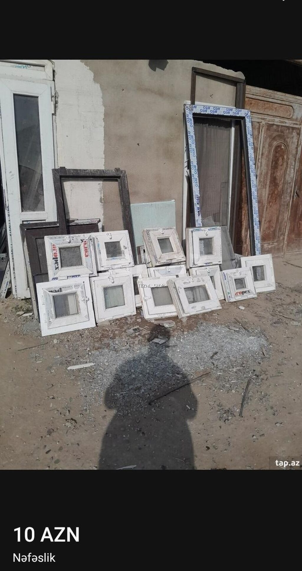 PVC qapı və pəncərə blokları - Material: PVC/profil (Panorama - şəkil 3