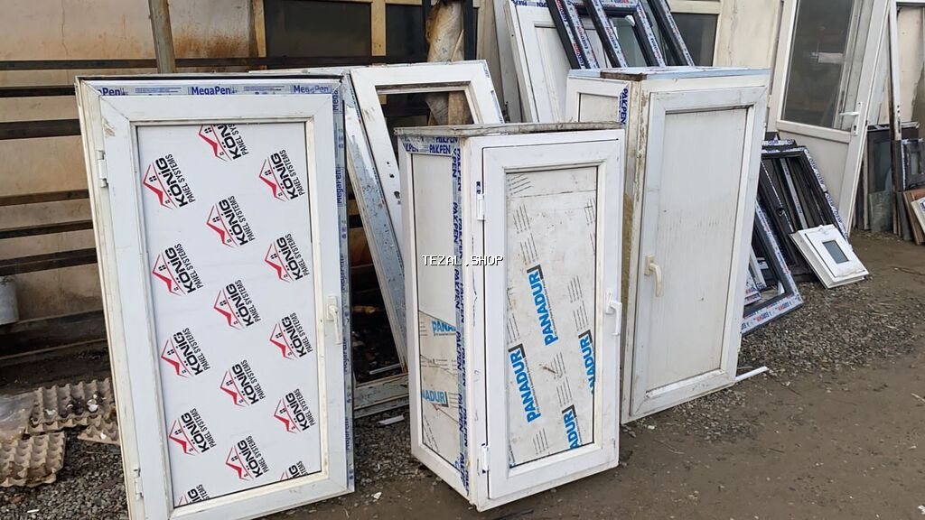 PVC qapı və pəncərə blokları - Material: PVC/profil (Panorama - şəkil 4