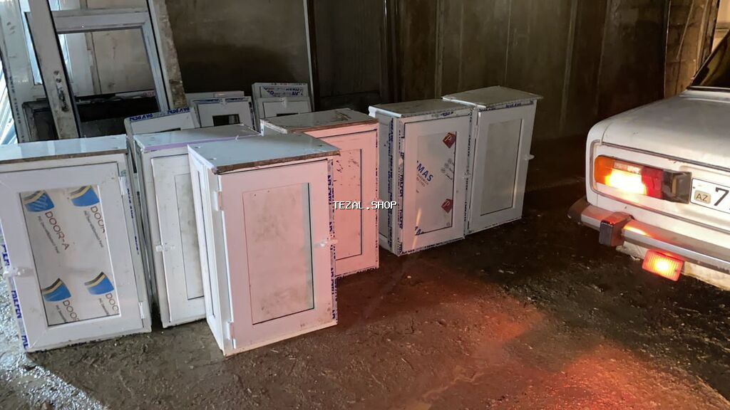 PVC qapı və pəncərə blokları - Material: PVC/profil (Panorama - şəkil 5