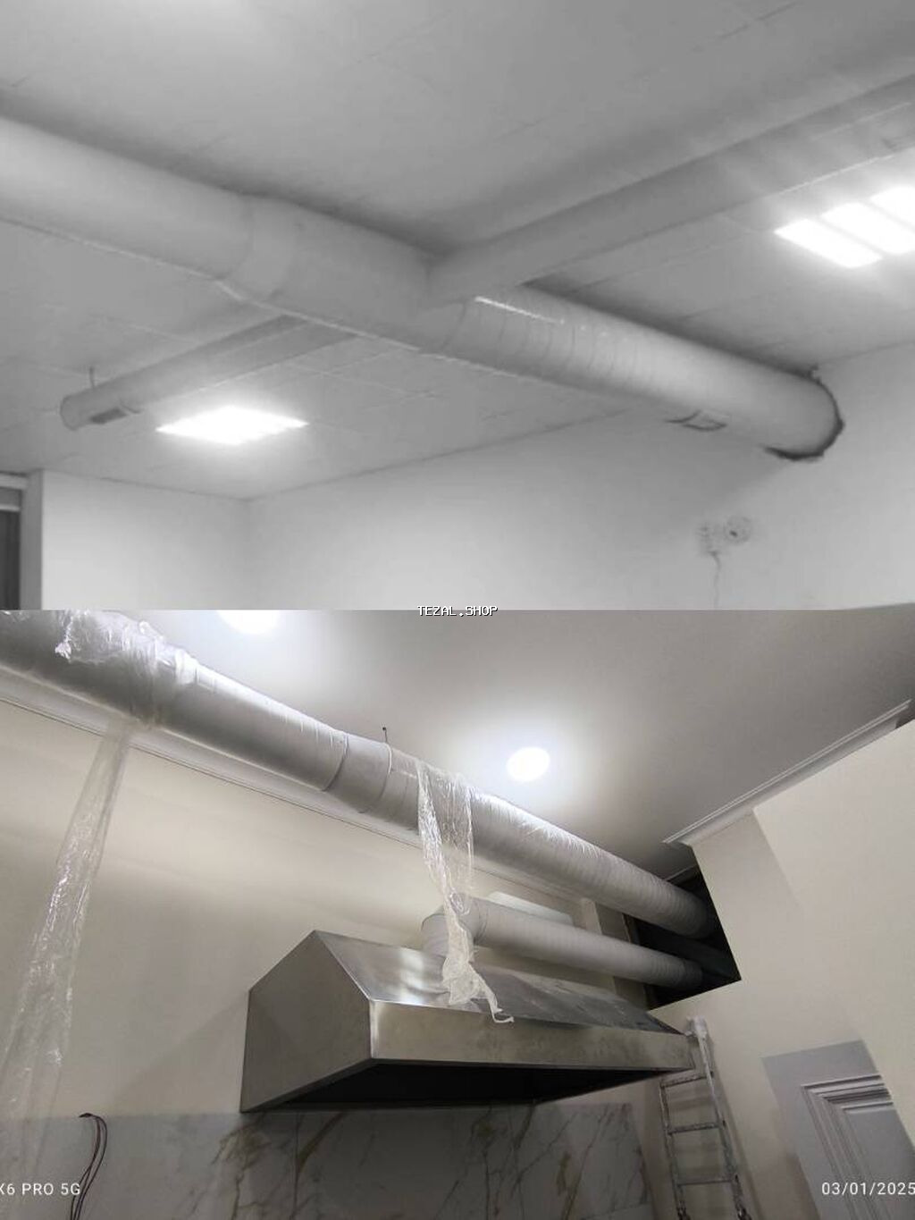 Hər növ havalandirma sisteminin qurasdirilmasi,temiri,borularin - şəkil 4