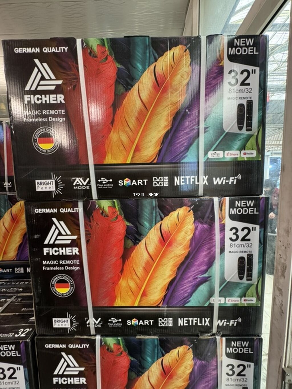 Ficher 32" (81 sm) Smart LED TV - Çərçivəsiz dizayn (Frameless - şəkil 3