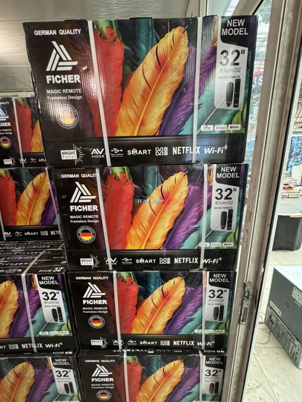 Ficher 32" (81 sm) Smart LED TV - Çərçivəsiz dizayn (Frameless - şəkil 4