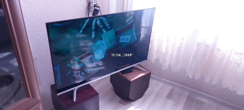 İşlənmiş Televizor Hoffmann LED ekran 43" HD (1366x768), Ünvandan götürmə - şəkil 3