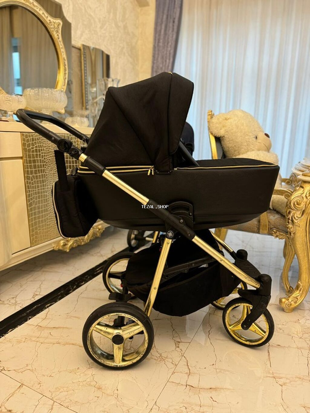 Çıxarıla bilən beşikli araba - şəkil 3