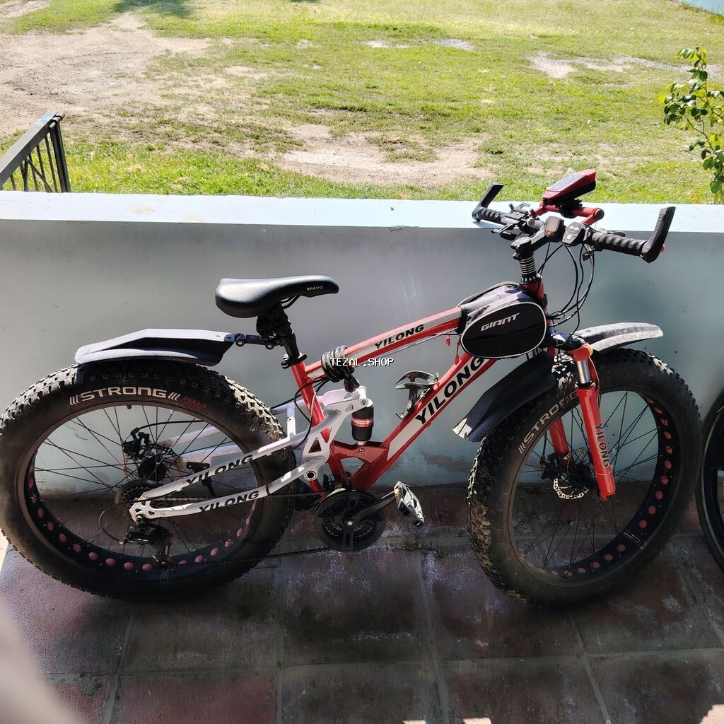 Fatbike tipli dağ velosipedi – YILONG Xüsusiyyətlər: - Geniş “fat”