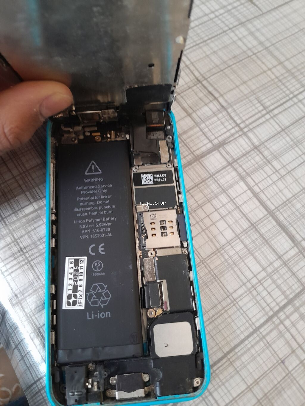 IPhone 5c, Mavi - şəkil 4