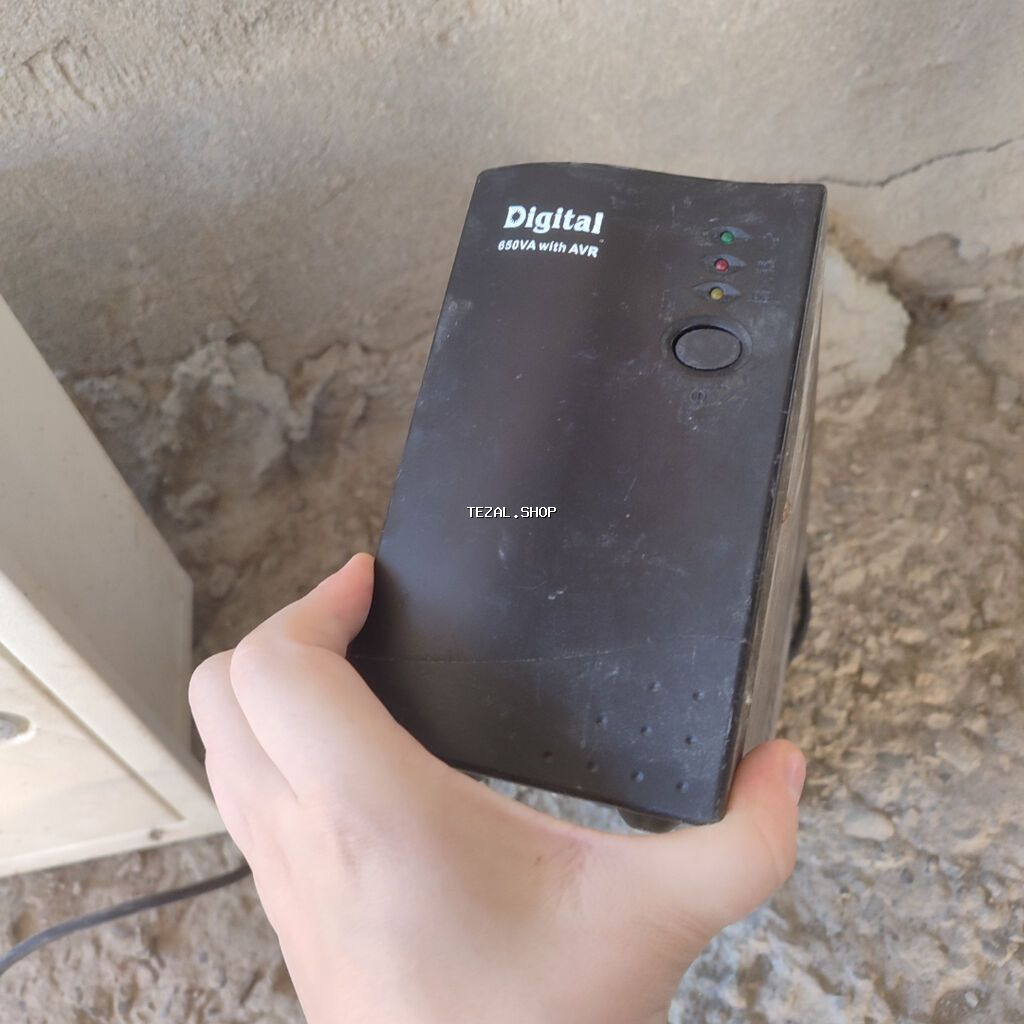 Digital 650VA with AVR UPS (dayanıqsız elektrikə qarşı qoruma və - şəkil 2