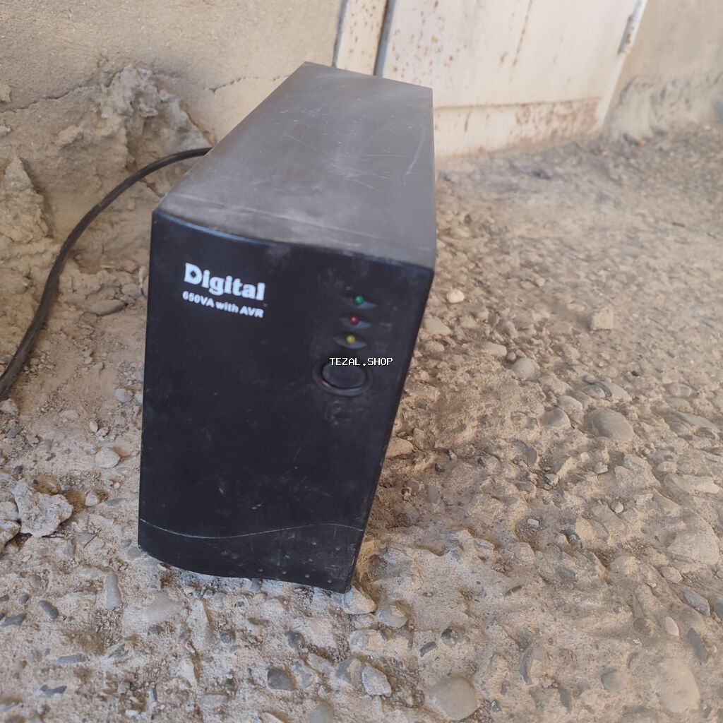 Digital 650VA with AVR UPS (dayanıqsız elektrikə qarşı qoruma və - şəkil 3