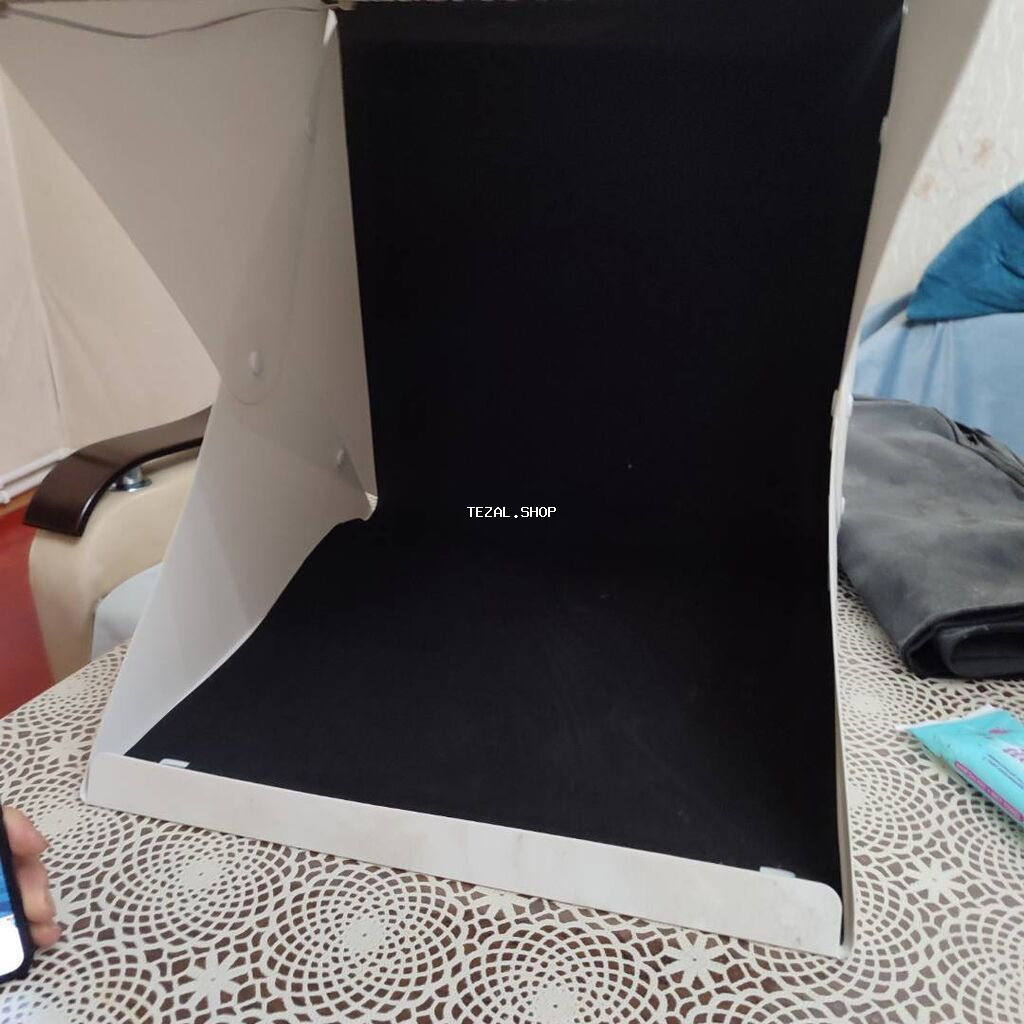 Portativ fotoqrafiya işıq qutusu (lightbox) - Kiçik məhsulların - şəkil 4