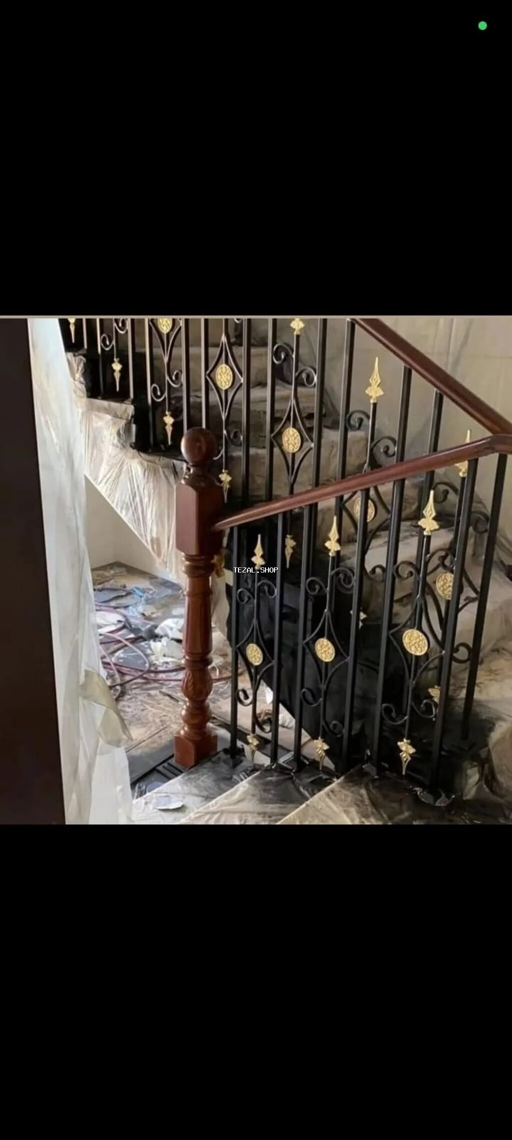 Balkon məhəccəri, Dəmir, Pulsuz çatdırılma - şəkil 4