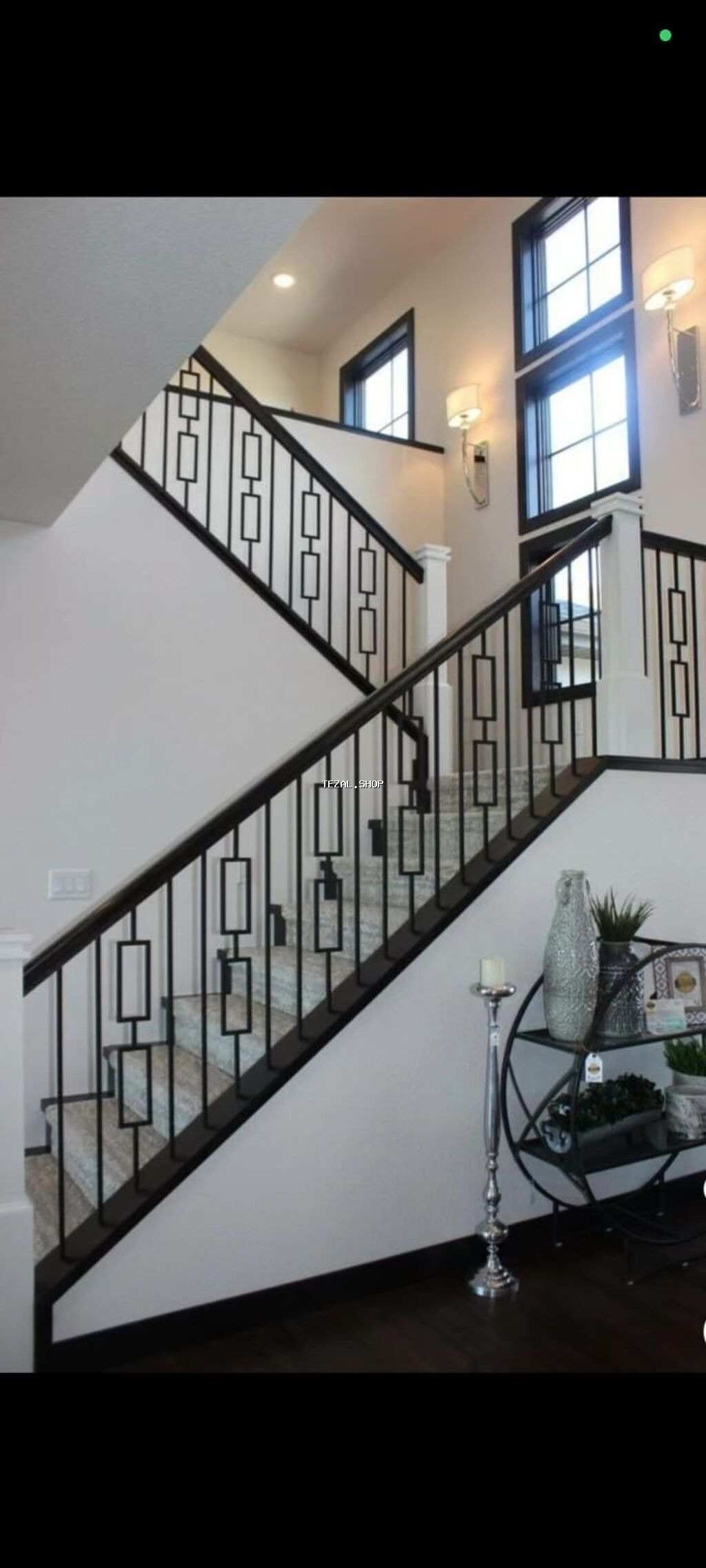 Balkon məhəccəri, Dəmir, Pulsuz çatdırılma - şəkil 5