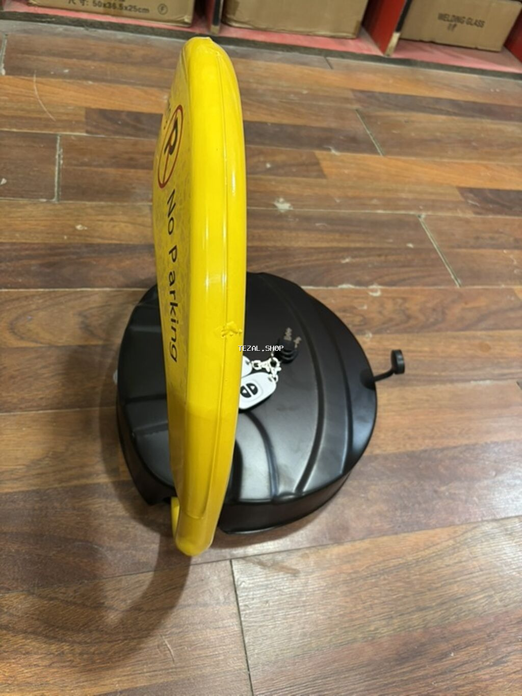 Uzaqdan idarə olunan “No Parking” park yeri baryeri - Təyinat: Şəxsi - şəkil 2