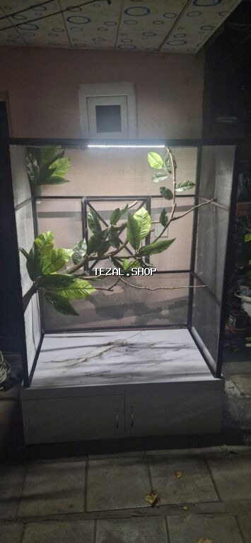 Teraryum qus qefesi. Eni 60sm - Uzunlug 1m - Hindurluk 1.20 m. altinda - şəkil 3