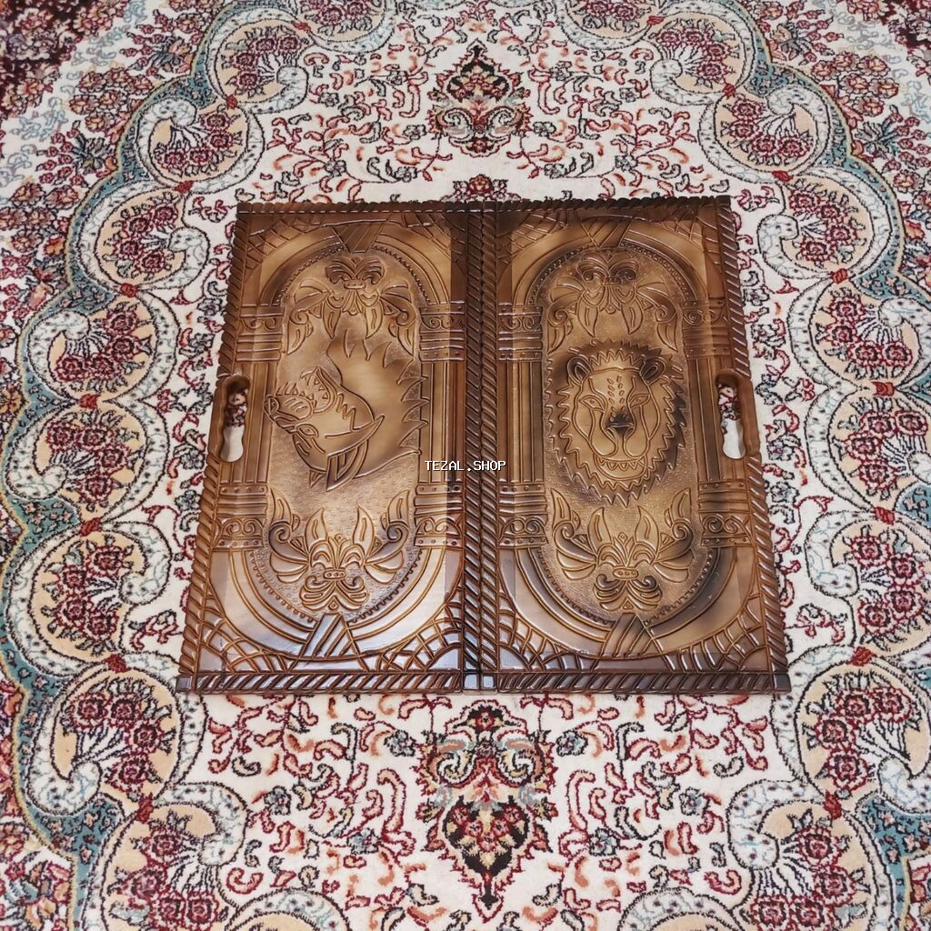 Ağac oyma nərd/şaşki dəsti.Daşı,Zəri və Sumkasi üstündə verilir. - - şəkil 4