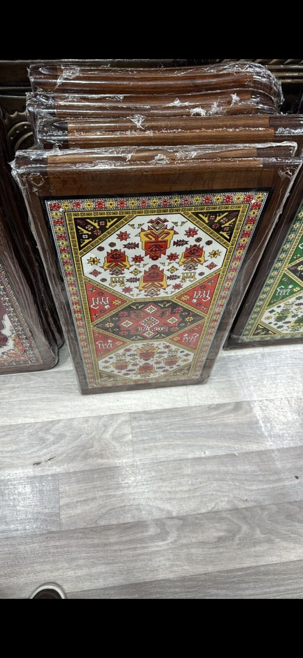 Oyuncu dəsti: taxta nərd/şahmat lövhəsi - Material: cilalanmış taxta - şəkil 5