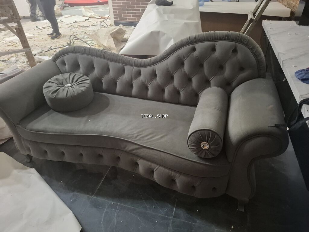 Divan, İşlənmiş, Açılmayan, Bazasız, Vеlur parça, Çatdırılma yoxdur - şəkil 2