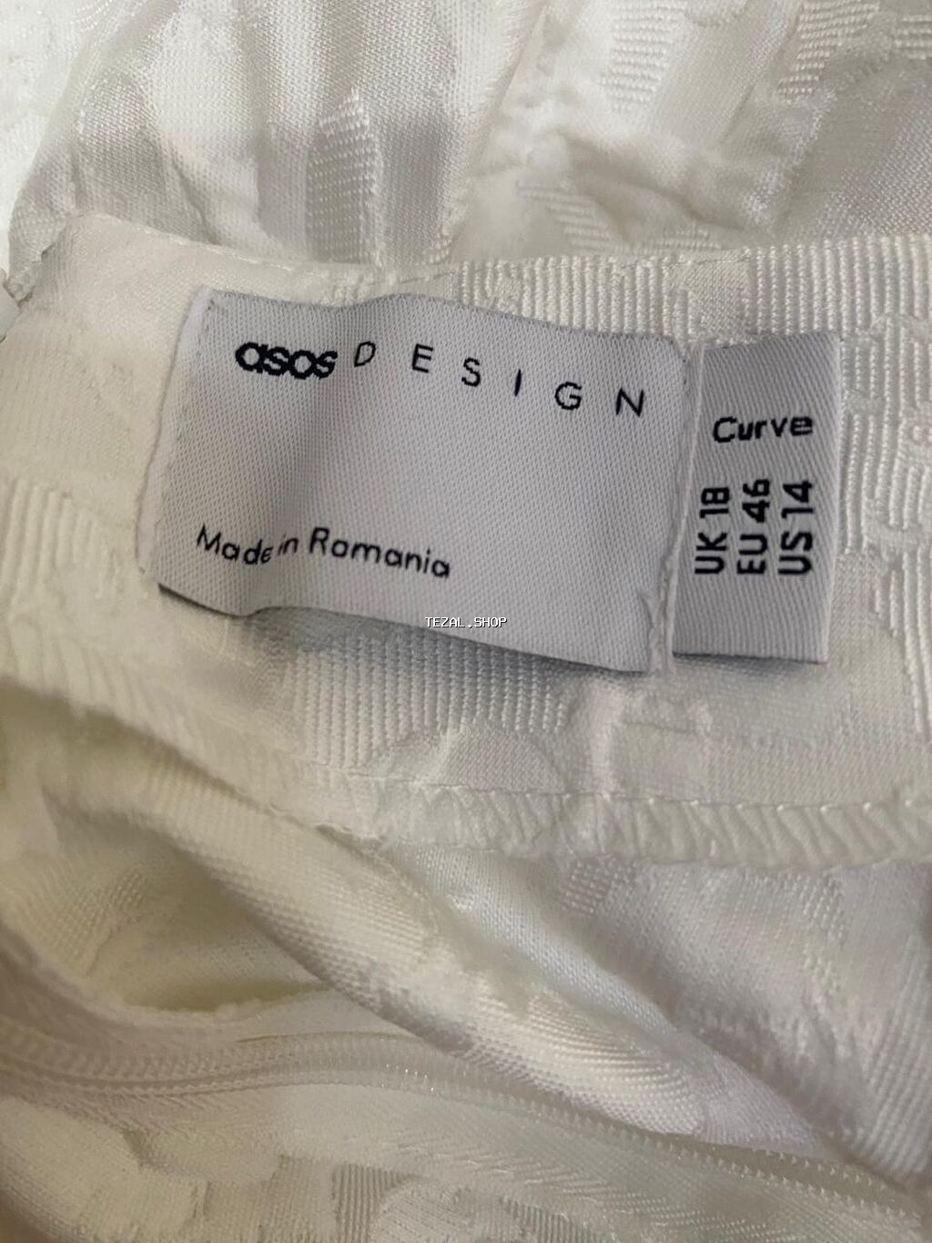 Ziyafət donu, Midi, Asos, 3XL - şəkil 2