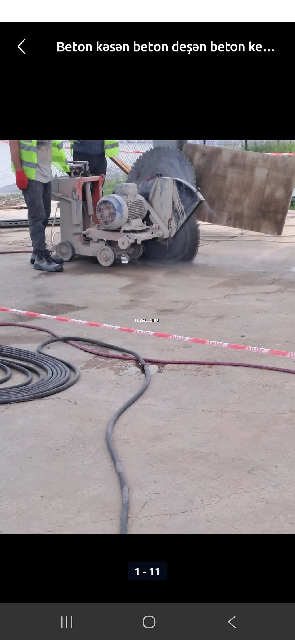 Beton kəsmə beton deşmə xidməti Karot - HILTI DD 200 / 350 ilə 25 °