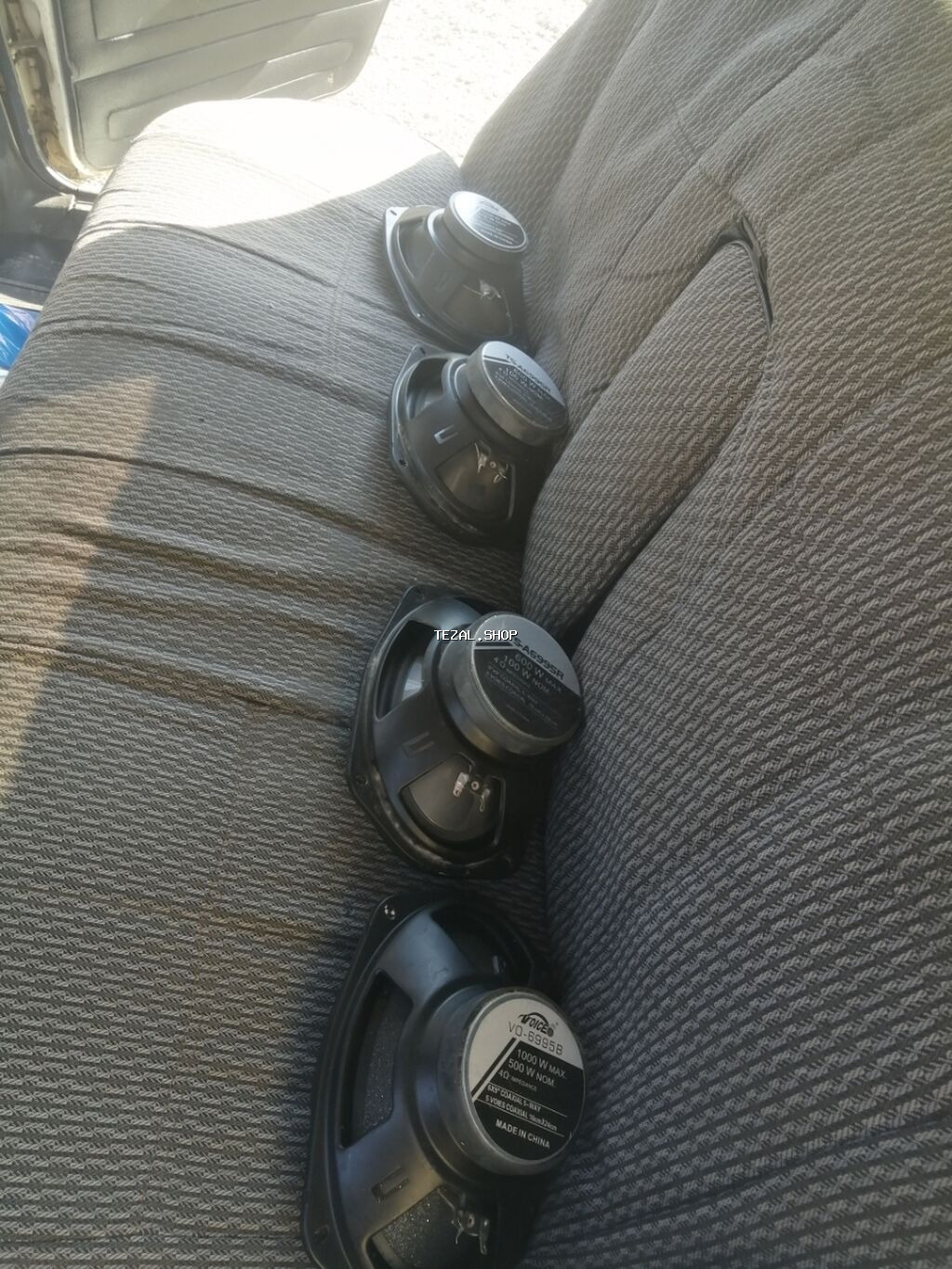 Avtomobil üçün 4 ədəd oval akustik dinamika dəsti. - Brend/model - şəkil 3