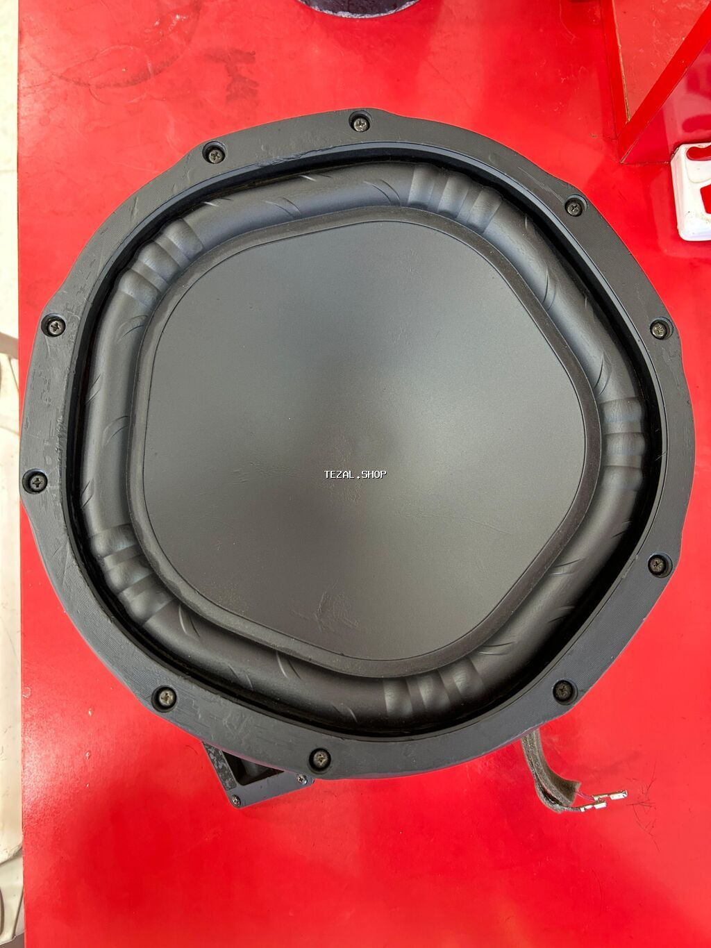 Oval formalı subwoofer dinamik - Markalanma: arxa hissədə “JBL” və - şəkil 3