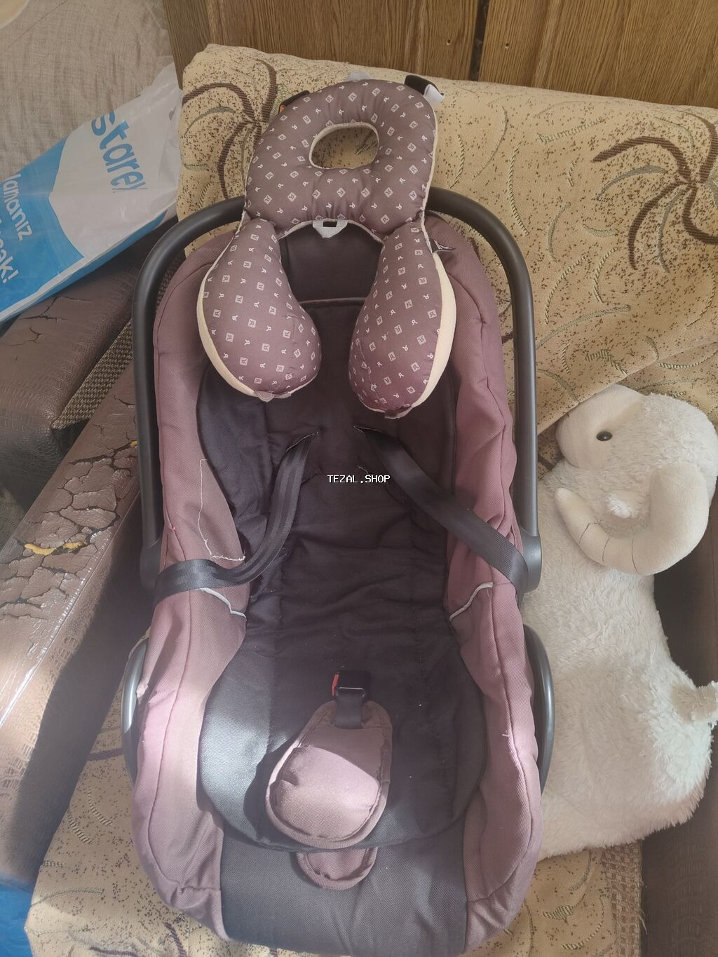 Uşaq avtomobil oturacağı və daşıma beşiyi - Tip: 2‑i‑1 portativ