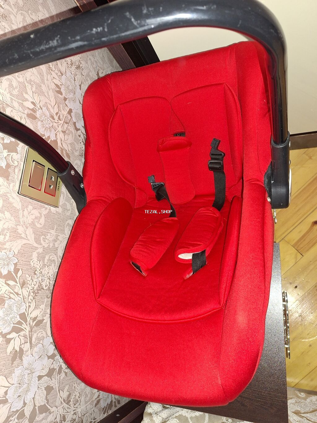 Uşaq avtomobil oturacağı / daşıma beşiyi – Baby Land - Rəng: parlaq - şəkil 2