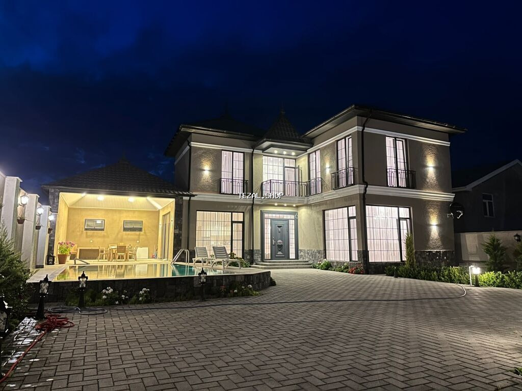 Bakı, Buzovna, 180 kv. m, 4 otaqlı, Hovuzlu, Kombi, Qaz, İşıq