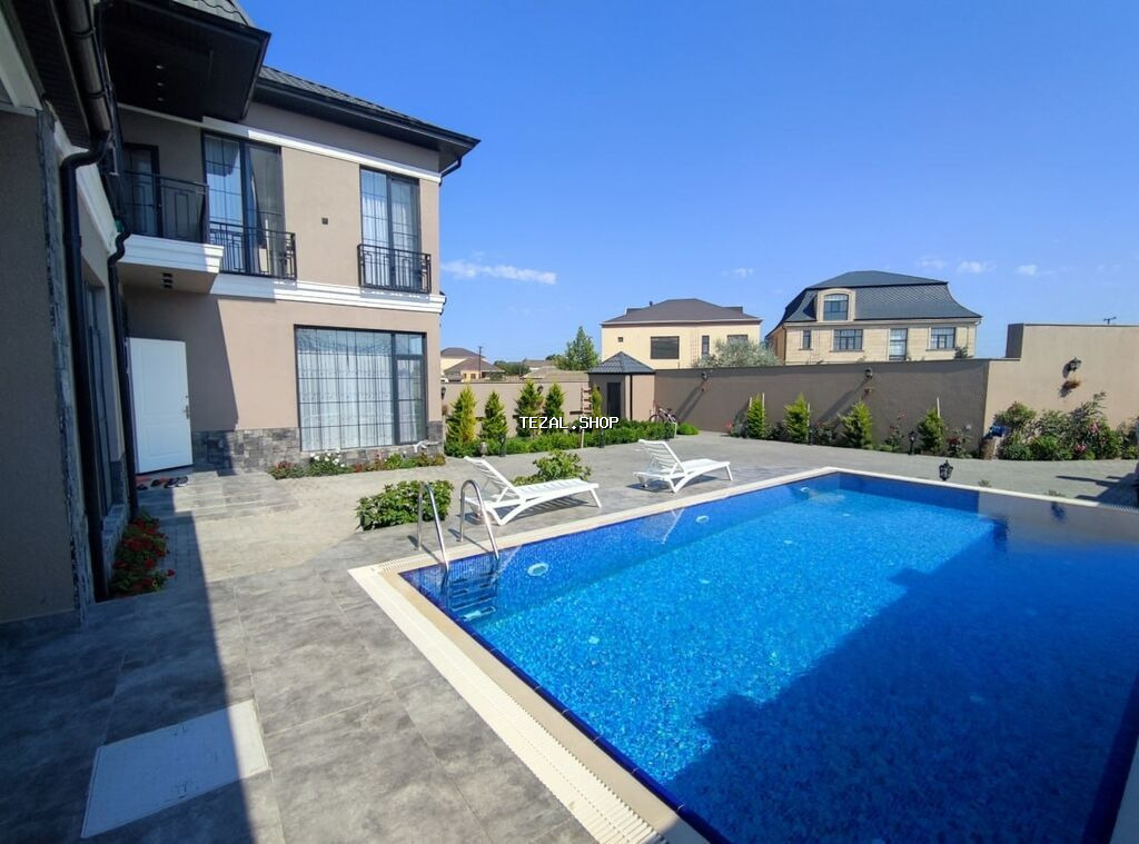 Bakı, Buzovna, 180 kv. m, 4 otaqlı, Hovuzlu, Kombi, Qaz, İşıq - şəkil 2