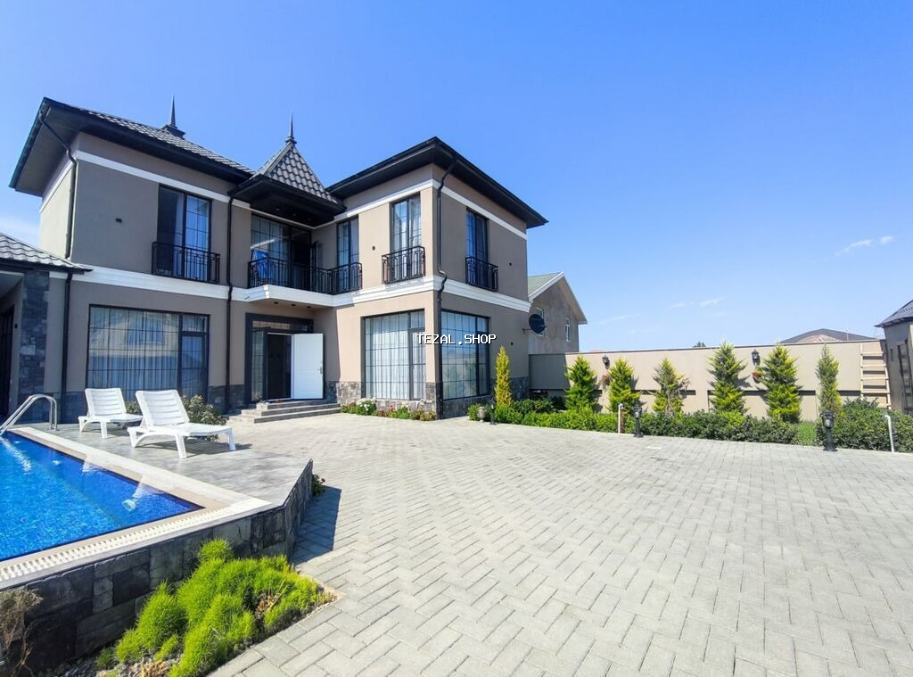 Bakı, Buzovna, 180 kv. m, 4 otaqlı, Hovuzlu, Kombi, Qaz, İşıq - şəkil 4