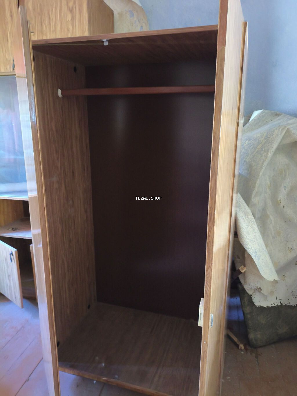 Modul tipli qonaq otağı mebel dəsti - Material: ağac teksturalı - şəkil 2