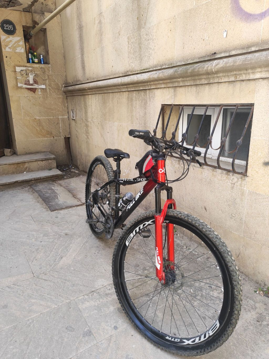 Dağ velosipedi – FULL BIKE All Bike - Çərçivə: yüngül alaşımlı, idman
