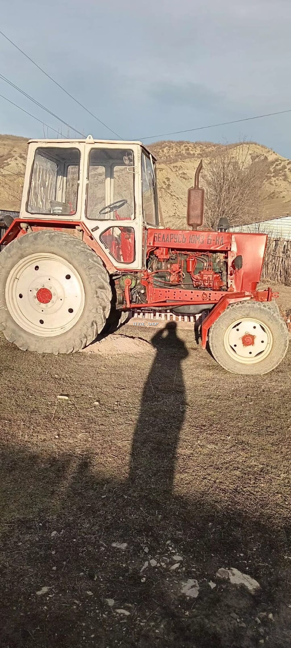 Traktor Belarus YMZ .qiyməti 6000 .saz vəziyyətdə .işləkdir - şəkil 2