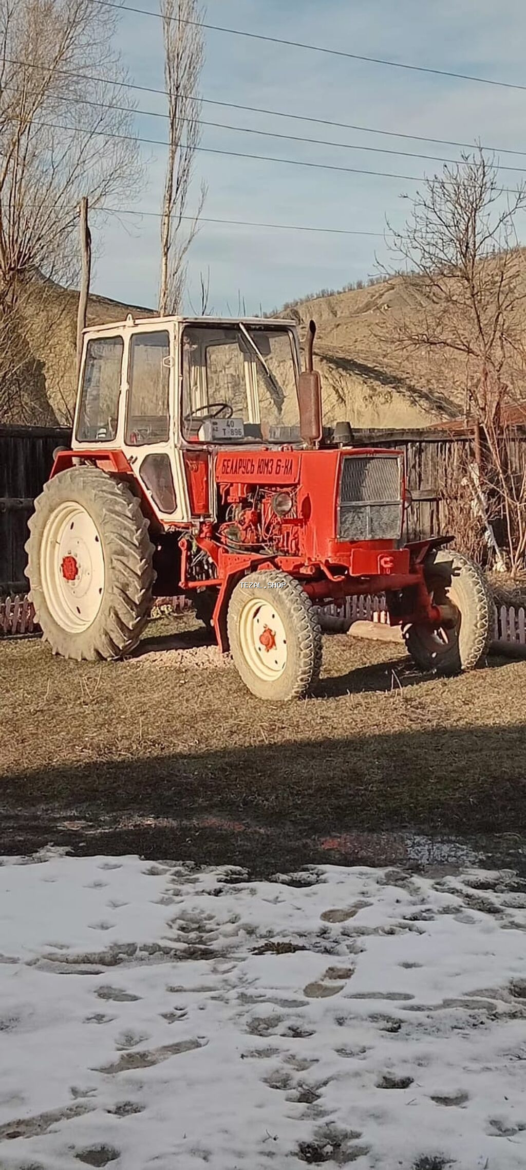 Traktor Belarus YMZ .qiyməti 6000 .saz vəziyyətdə .işləkdir - şəkil 3
