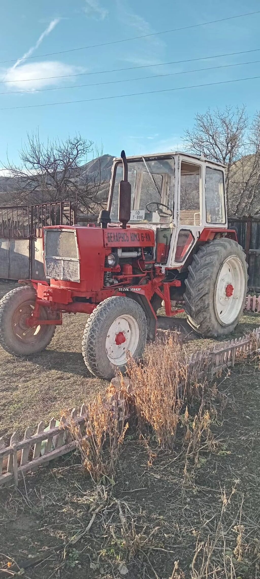 Traktor Belarus YMZ .qiyməti 6000 .saz vəziyyətdə .işləkdir - şəkil 5