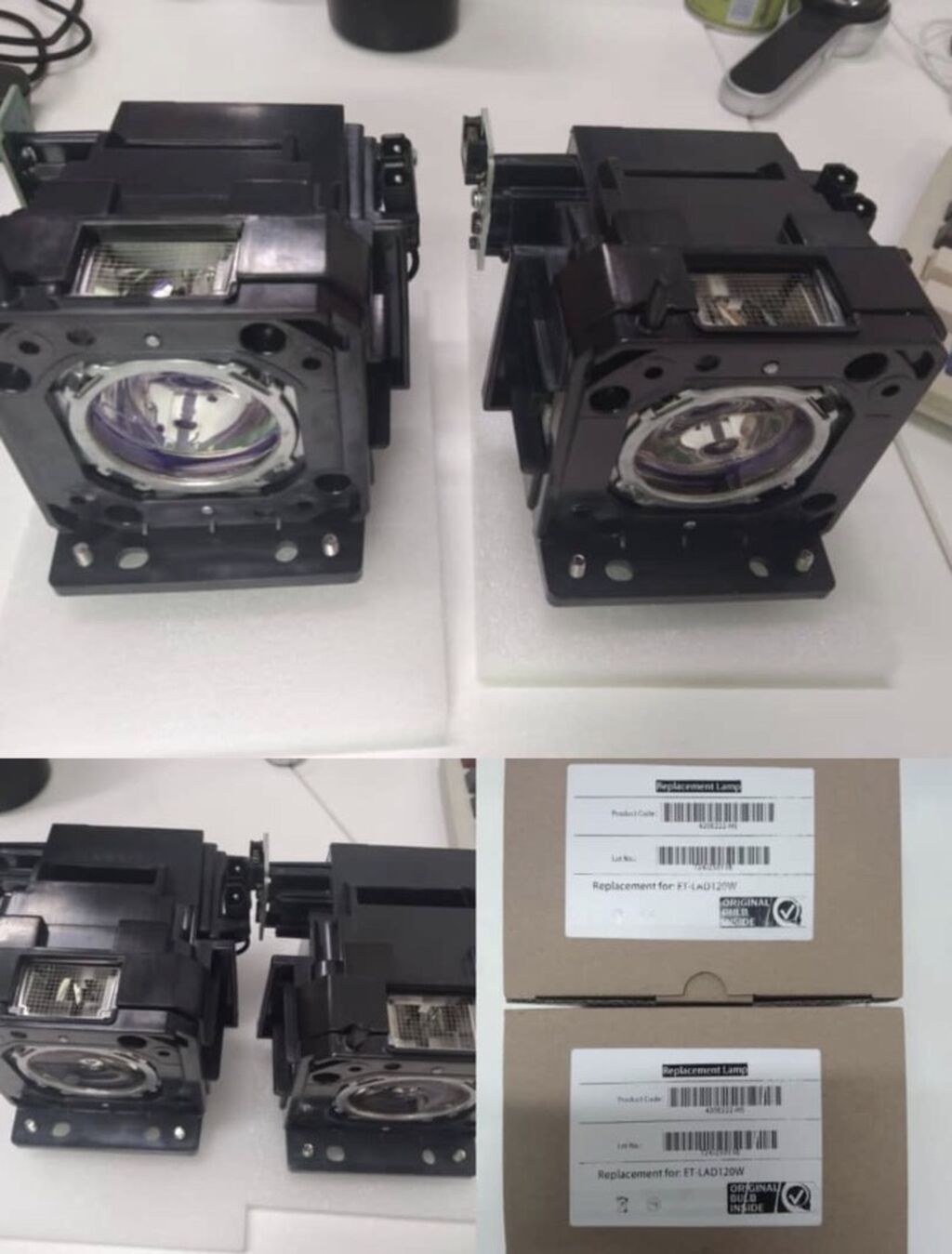 Projektor ehtiyat hissələri və optik modullar - Proyektor lampaları