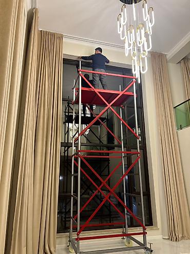 🪜Ayaq altı, Lesa, İskələ (skela) (kazyol) Cтроительные леса - şəkil 5