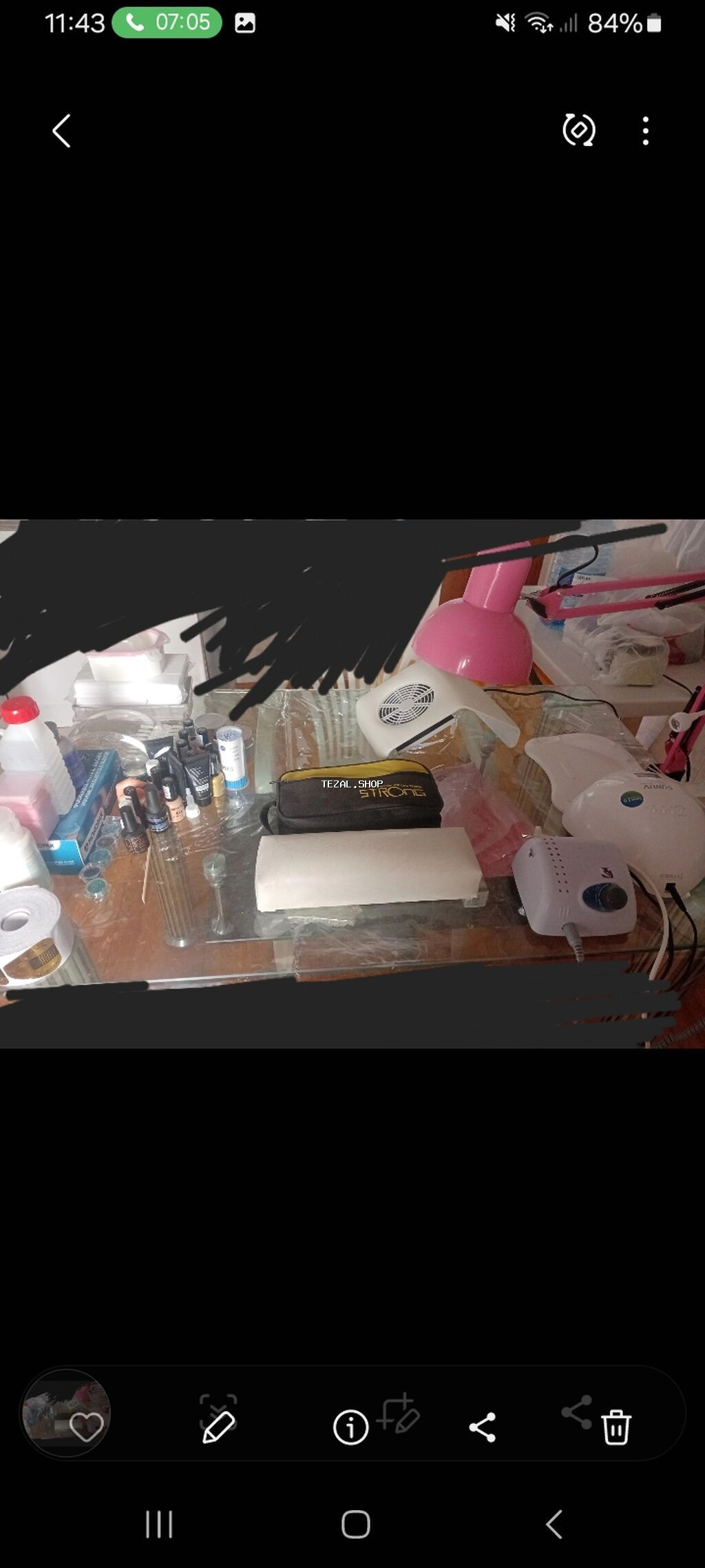 Dırnaq ustaları üçün tam peşəkar manikür/set avadanlıq və material - şəkil 4