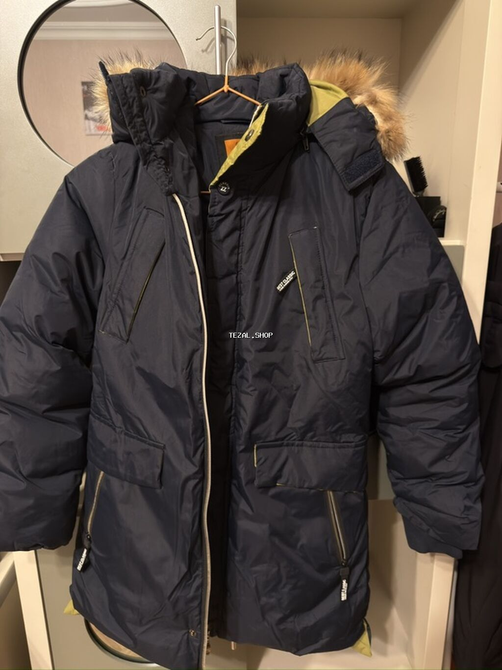 13-14 Yaş oğlan üçün qışlıq kurtka Yenidir geyinilməyib - Rənglər - şəkil 2