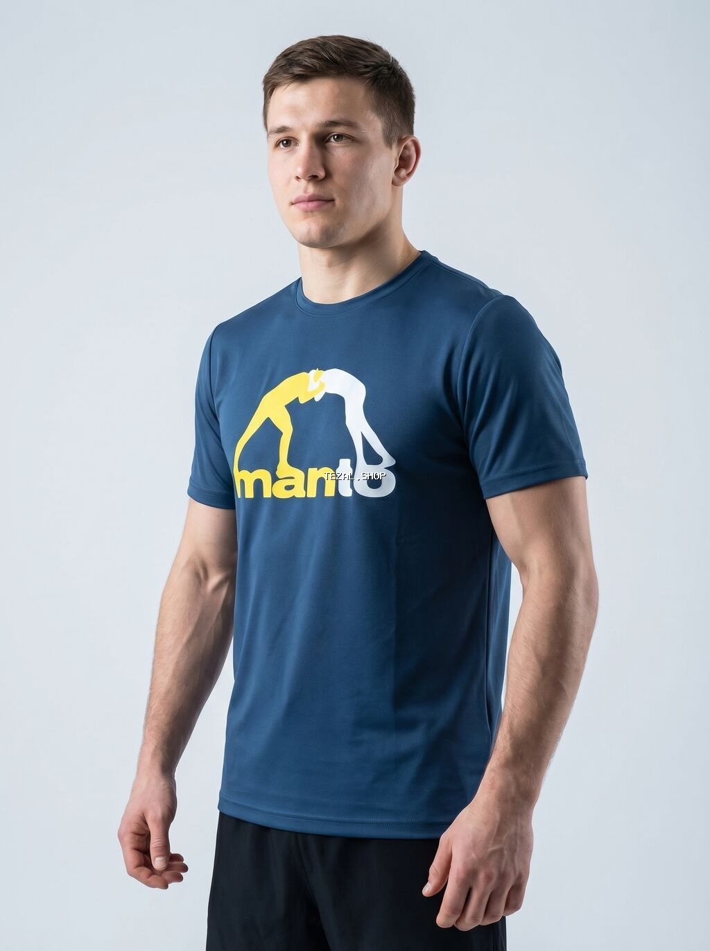 Futbolka, Manto, M, rəng - Mavi