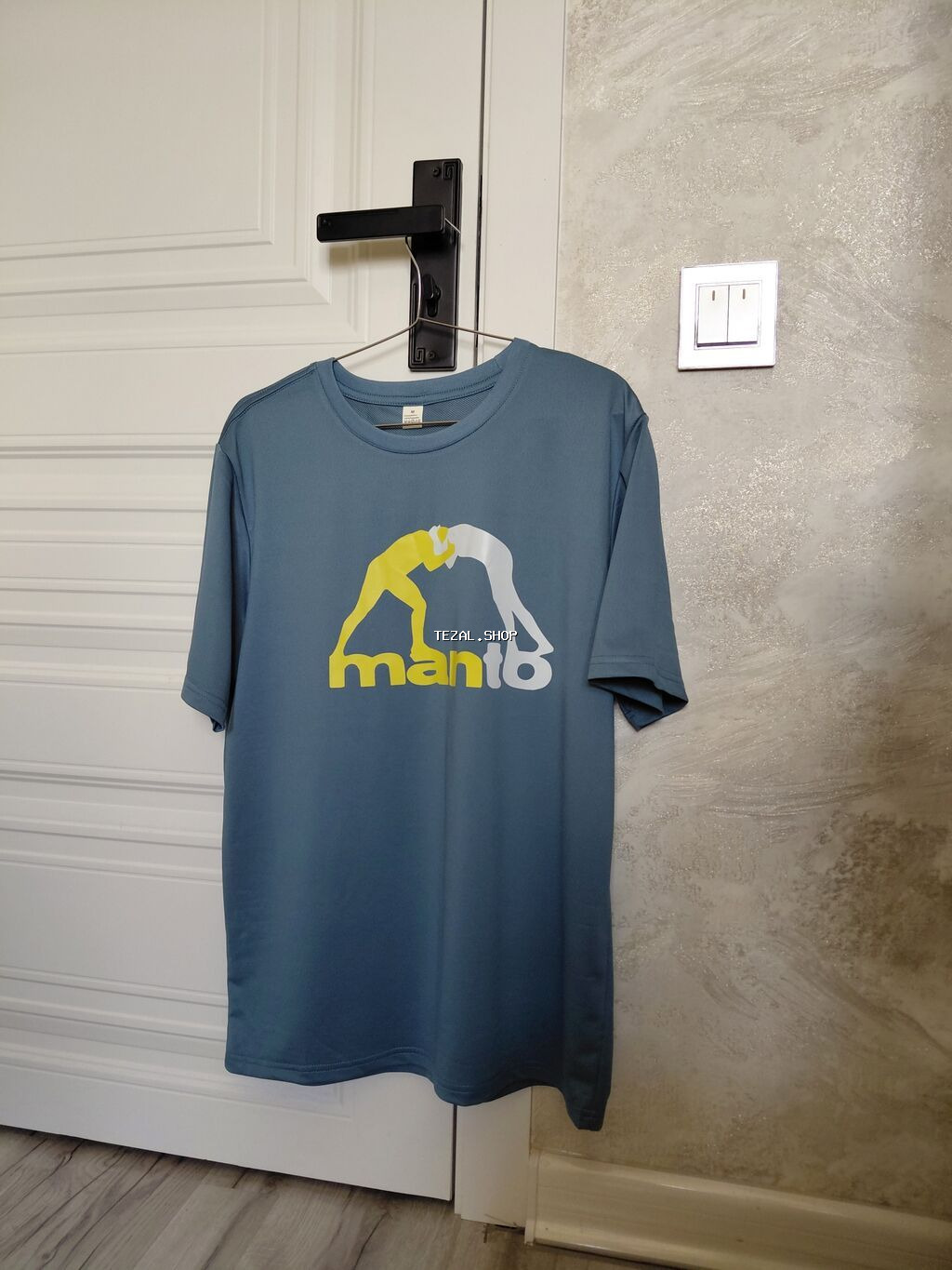 Futbolka, Manto, M, rəng - Mavi - şəkil 4