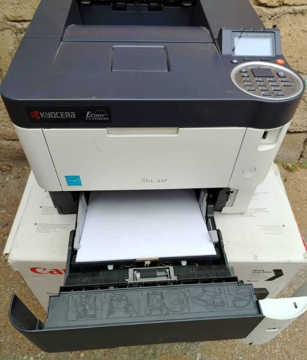 Kyocera FS-2100DN, Kyocera ECOSYS-in güclü və ekonomik A4 formatlı - şəkil 2