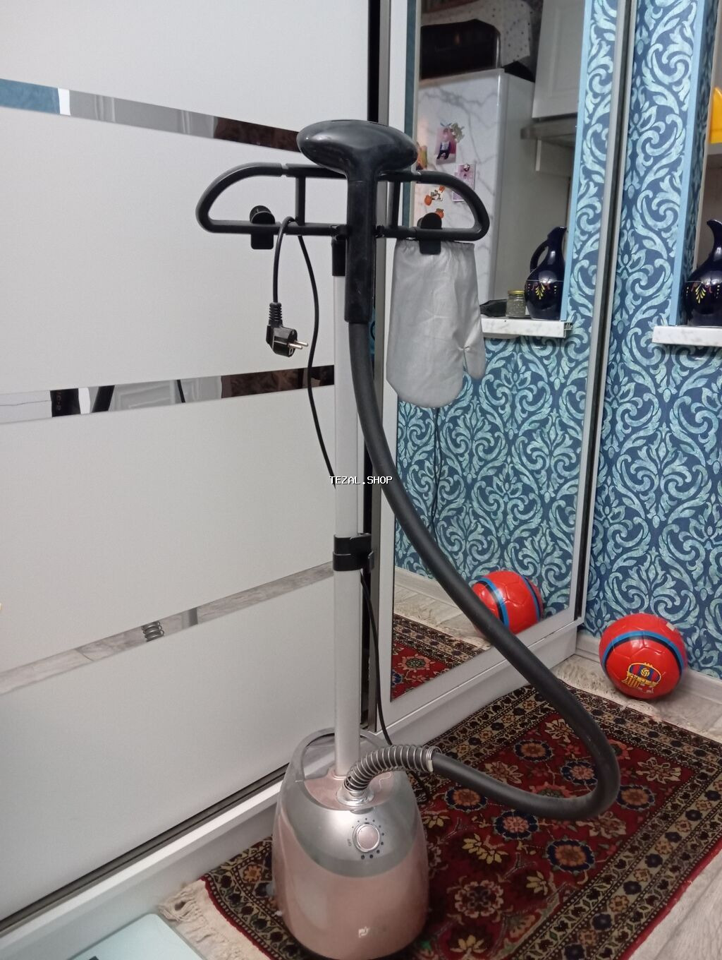 Geyim buxarlandırıcısı (vertikal buxarlı ütü) Yenidir,karobkadan teze