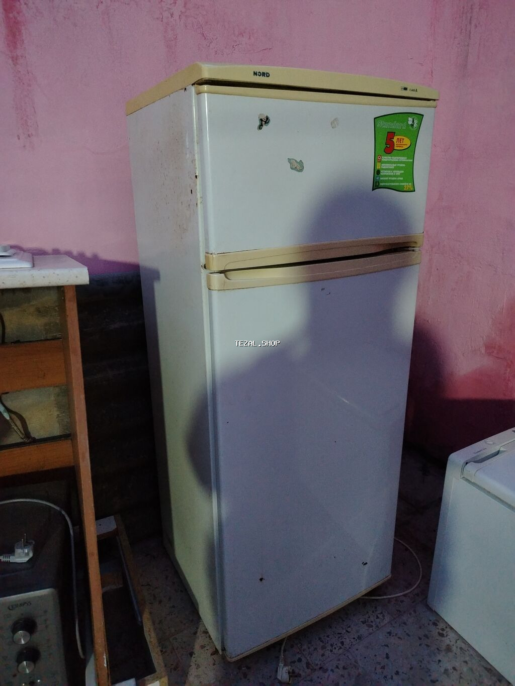 2 qapılı Nord Soyuducu Satılır, rəng - Ağ