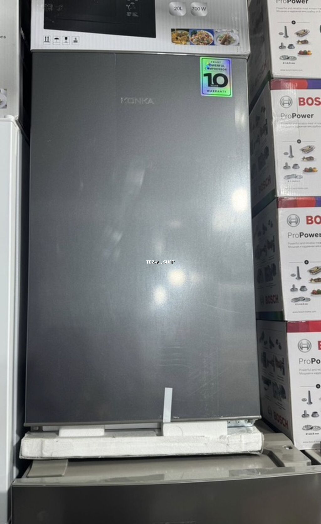 Yeni 1 qapılı Soyuducu Satılır, rəng - Ağ, Dolab içi