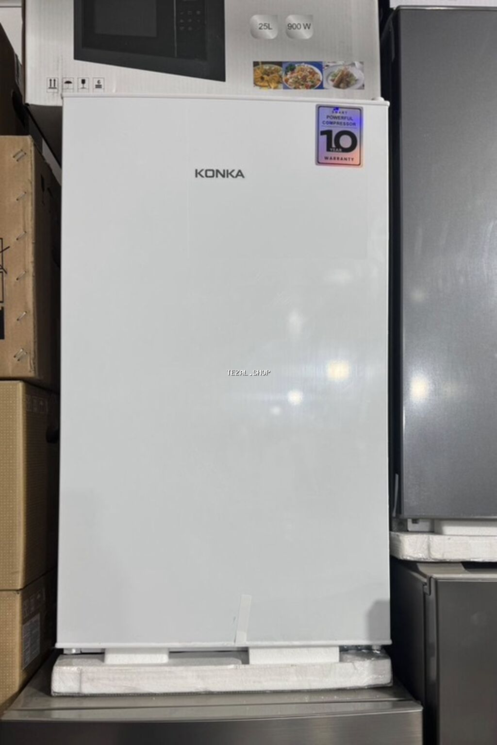 Yeni 1 qapılı Soyuducu Satılır, rəng - Ağ, Dolab içi - şəkil 3