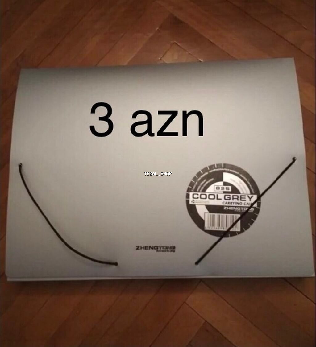 Papkalar: Göy-Arxiv papka 9 ədədi 15 m Təzə kimidir. Sənəd üçün - şəkil 3