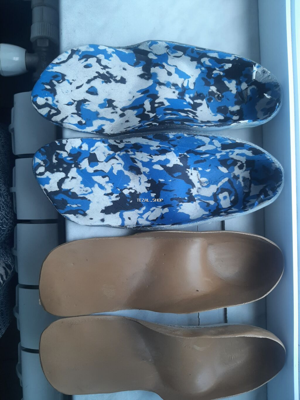 Ortopedik ayaqqabı içlikləri (2 cüt) - Material: sıx - şəkil 2