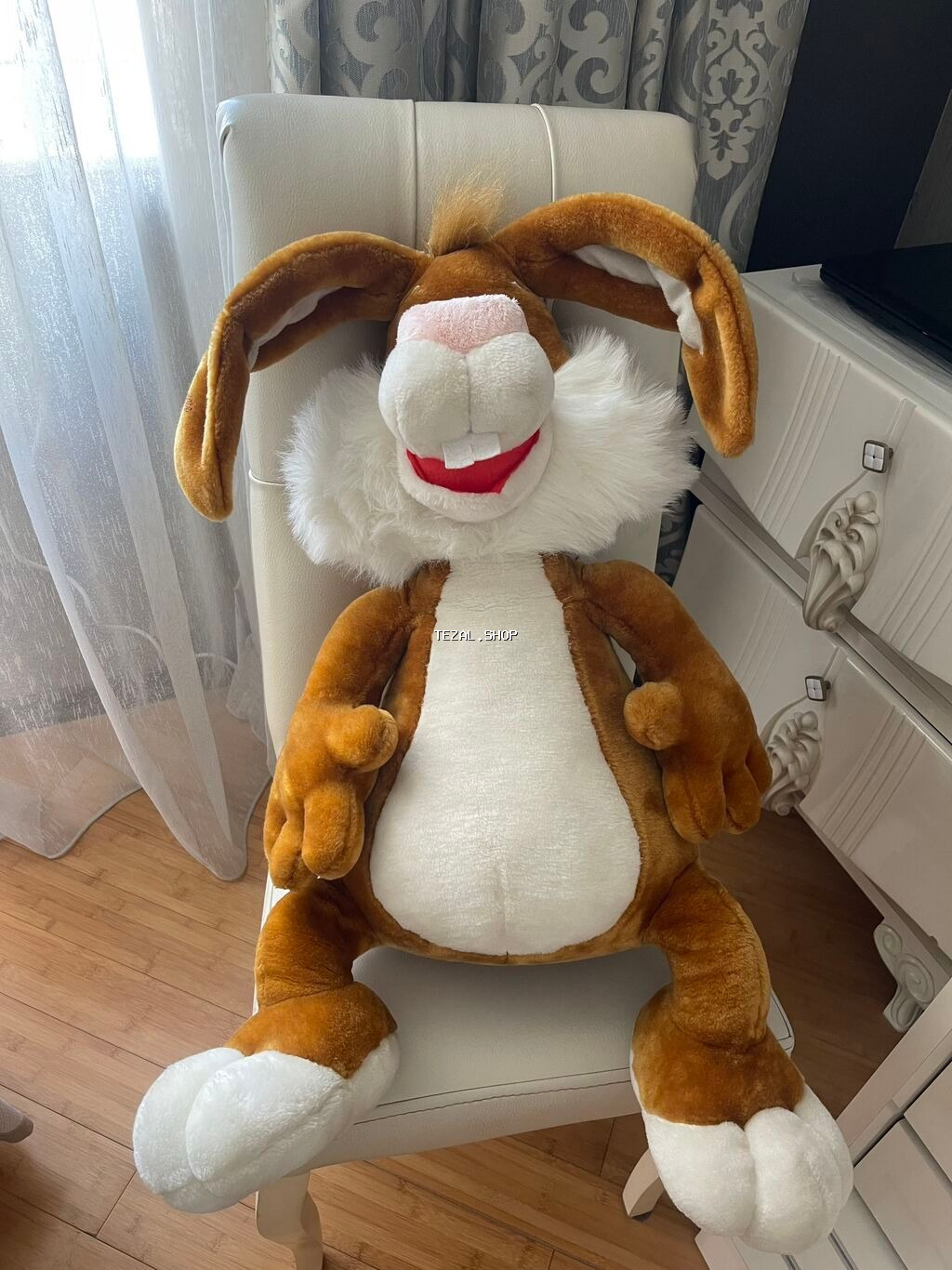 Boyuk yumşak oyuncaq,dovşan yeni kimidir